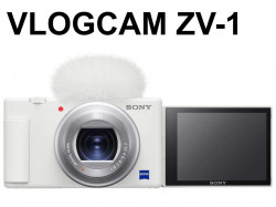 SONY VLOGCAM ZV-1 ホワイトバージョン Vlog撮影向けデジタルカメラ