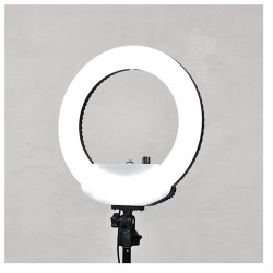 12インチ　LEDライト リングライトバッテリータイプ　KR-12B（ブラック）【PROKIZAI.COM】