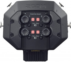 ZOOM H8 用外部 XLR入力拡張カプセル EXH-8 黒