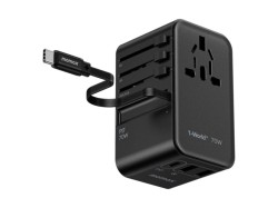変換プラグ USB-Cケーブル内蔵