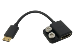 アダプターケーブル (ミニHDMI/Type-C to HDMIメス)本体
