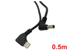 SmallRig DC to USB-C 電源ケーブル0.5m