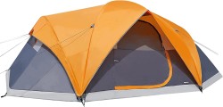Amazonベーシック ドーム型 レインフライ付き キャンプ用テント 定員最大8人