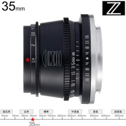 TTArtisan 35mm F1.4 C Zマウント ブラック