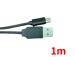 充電＆ファームウェアアップデート用ケーブル1m