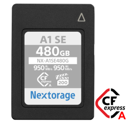 Nextorage 480GB CFexpress Type A VPG200 メモリーカード NX-A1SEシリーズ 読み：950MB/s 書き：950MB/s NX-A1SE480G/INE ソニー αシリーズ動作保証_image