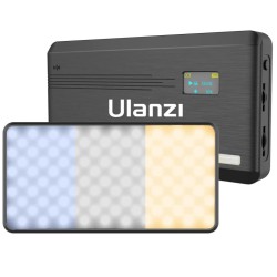 Ulanzi VL200 撮影用ライト【 2500K-9000K LEDビデオライト】無段階調光 撮影照明ライト