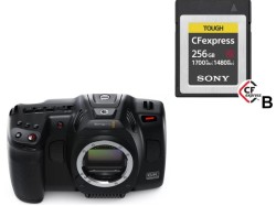 Blackmagic  Cinema Camera 6K /SONY CFexpress Type Bメモリーカード 256GBセット