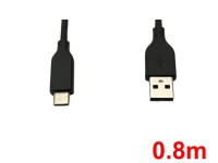 充電用USB C type ケーブル(0.8m)