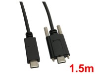 USB 2.0ケーブル（Type-C to Type-C, 1.5m）