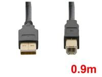 USB A-B 電源ケーブル(0.9m)