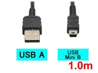 電源ケーブル(USB A-miniB)(1.0m)
