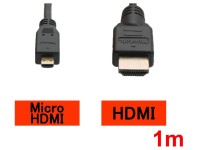 HDMIマイクロケーブル(1m)
