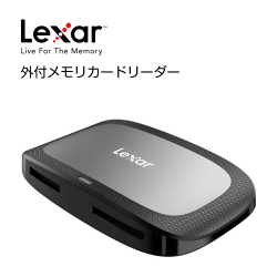Lexar Professional CFexpress Type A / SD USB 3.2 Gen 2リーダー、CFexpress Type AおよびSD UHS-IIカード用に最適化設計で高速USB 10Gbps転送速度(LRW530U-RNBNG)。_image