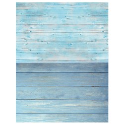 PVCコーティング背景紙　57 x 87 cm　（ブルーウッド：濃・淡　リバーシブル）【PROKIZAI.COM】