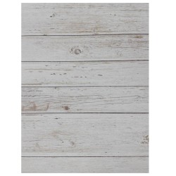 PVCコーティング背景紙　57 x 87 cm　（ホワイトウッド：リバーシブル）【PROKIZAI.COM】