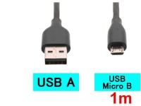 Micro USB to USB A(1m)