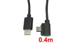 USB(C)ケーブルー-マイクロUSB(0.4m)