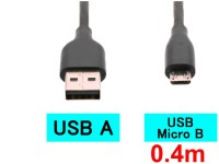 USB充電ケーブル(0.4m)