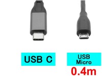 USB-C to USB-micro(0.4m)