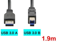 USB-TypeA-TypeB ケーブル(1.9m)