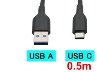 USB-C to Aケーブル(0.5m)