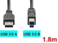 USB-TypeA-TypeB ケーブル(1.8m)