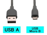 USB-A to Micro-Bケーブル