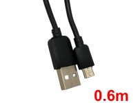 USB-A - USB-Cケーブル (USB 2.0)(0.6m)