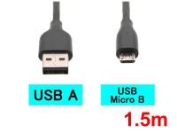 充電用USBケーブル（1.5m）