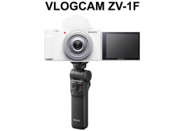 SONY VLOGCAM ZV-1F ホワイト デジタルカメラ・SONY GP-VPT2BT グリップ セット