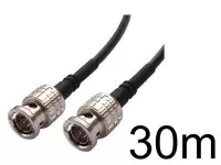 BNC ケーブル 30m 5C 黒