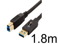 USB3.0ケーブル 1.8m (タイプAオス - タイプBオス)