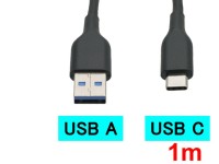 USB-A - USB-Cケーブル(1m)