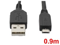 USB-A to Micro-B(0.9m)