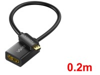 MicroHDMI-HDMI延長ケーブル