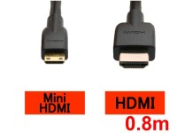 Mini HDMIケーブル(0.8m)