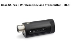 【取り寄せ中】Bose S1 Pro+ Wireless Mic/Line Transmitter – XLR_image