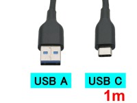 USB-C to USB-A ケーブル(1m)