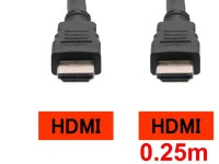 HDMI to HDMI ケーブル (0.25m)