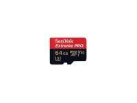 SanDisk Extreme Pro 64GB microSDXCカード UHS-I U3 V30