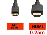 HDMI to HDMI mini ケーブル (0.25m)