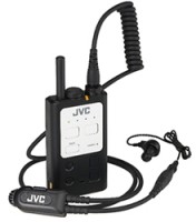 JVCデジタルワイヤレスインターカム WD-D10TR【1本ピン クリップ式イヤフォンマイク付き】