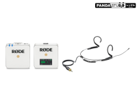 RODE Wireless GO white ＋ ヘッドセットマイク