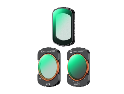 K&F CONCEPT FSD05 OSMO Pocket 3/4用 磁気式フィルター CPL+1/4ブラックミスト+ND2-32 ソフト効果 コントラスト