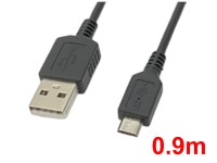 USB-A to USB-microケーブル(0.9m)