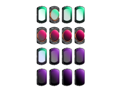 K&F CONCEPT [16枚入り] Osmo Pocket 3/4用 フィルターセット（ND・ND/PL・Black Mist・CPL・UV）