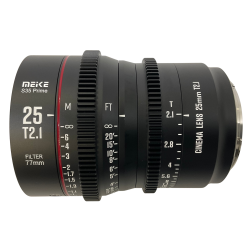 Meike 25mm T2.1 S35 Prime シネマレンズ EFマウント ( MK-25T21S35-EF