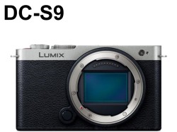 Panasonic フルサイズミラーレス一眼カメラ 【LUMIX DC-S9-S 】(本体のみ) ダークシルバー