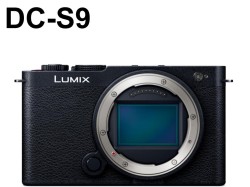 Panasonic フルサイズミラーレス一眼カメラ 【LUMIX DC-S9-K 】 (本体のみ) ジェットブラック